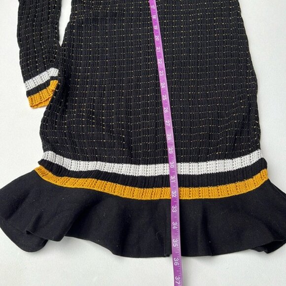 3.1 Phillip Lim knit Sweater dress, stretch, Ruffle Hem academia Dress XS - Picture 8 of 10